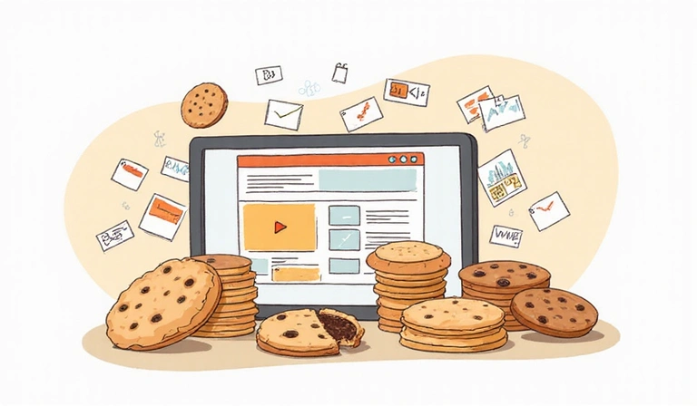 Ilustrace souborů cookie